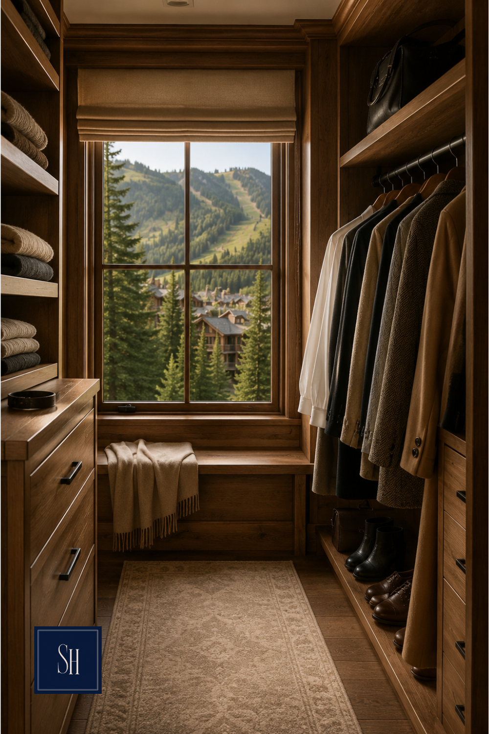 The Wardrobe of a Person Who Is Never Chasing